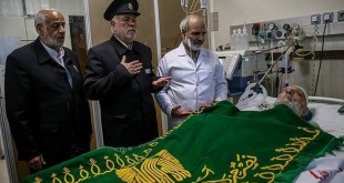 عیادت خادمان امام رضا