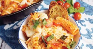 پاستا فرمی با سس پنیری