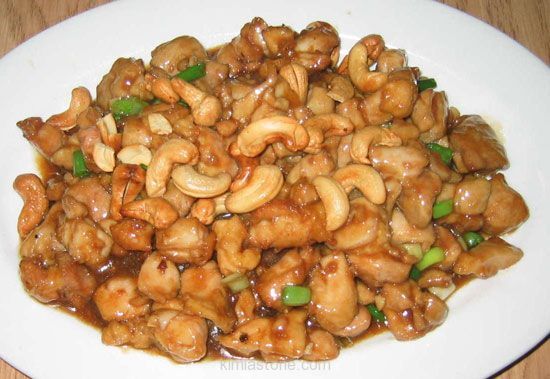 خورش مرغ و مغزها