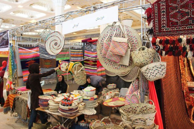 نمایشگاه صنایع دستی تهران 95