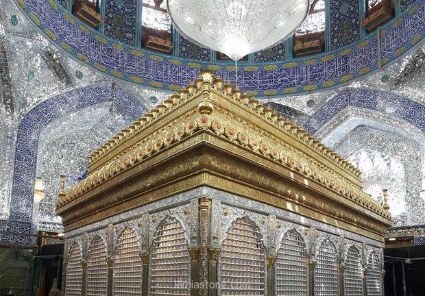 ضریح مطهر حضرت امیر المومنین(ع) پس از 80 سال باز سازی شد نجف_اشرف