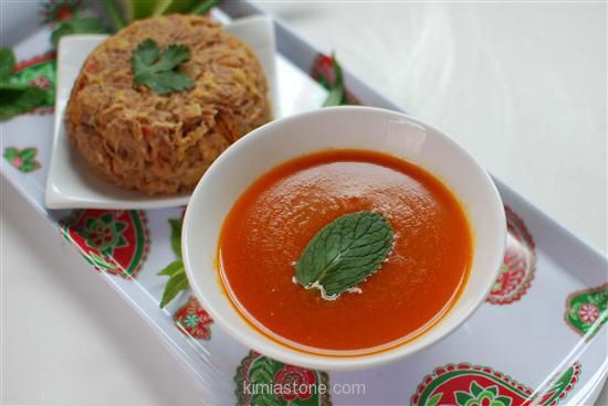 آبگوشت کرمانشاهی با گوجه سبز آبگوشت کرمانشاهی با گوجه سبز
