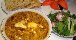 طرز تهیه اشکنه اسفناج